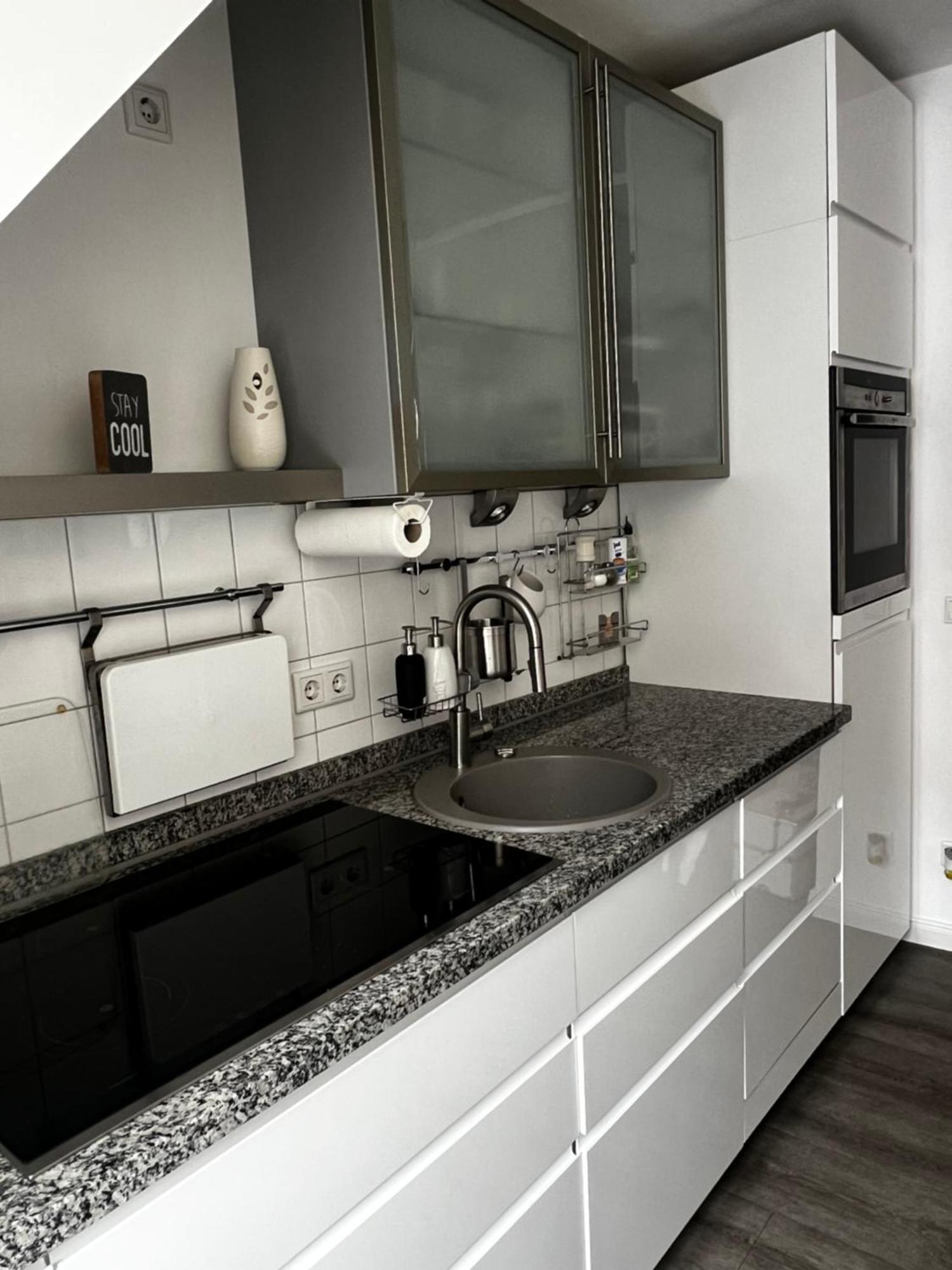 Moderne Galeriewohnung Mit Balkon Und Stellplatz Am Wenigemarkt Érfurt Exterior foto